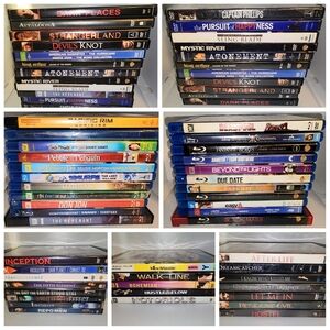 Blu-ray and DVD Movie Collection